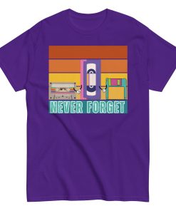 Retro 80’s Fun T-shirt 80’s Fancy Dress T-shirt Cassette VHS Floppy Disk