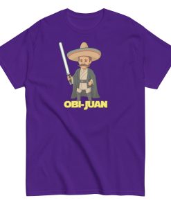 Obi Juan Mexican T-shirt Space Wars Funny Jedi T-shirt