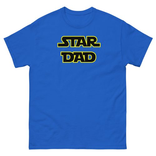 Star Dad T-shirt Star Wars Style Dad T-shirt