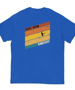 Rebel Scum Since 1977 Retro T-shirt for Space Wars Fans