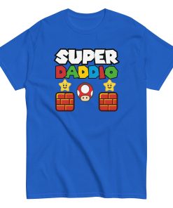 Super Daddio T-shirt Father’s Day Super Mario Dad Birthday T-shirt