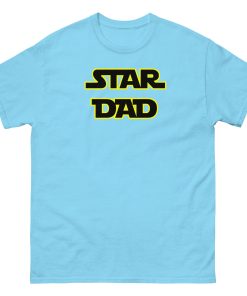Star Dad T-shirt Space Wars Style Dad T-shirt