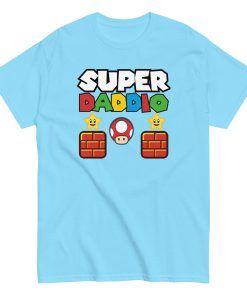 Super Daddio T-shirt Father’s Day Super Mario Dad Birthday T-shirt
