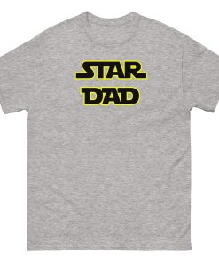 Star Dad T-shirt Space Wars Style Dad T-shirt