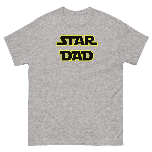 Star Dad T-shirt Star Wars Style Dad T-shirt
