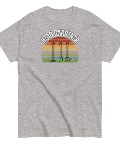 Head Gardener T-shirt Fun For Gardening Fans T-shirts