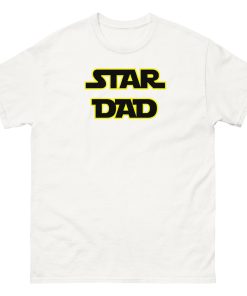 Star Dad T-shirt Space Wars Style Dad T-shirt