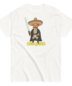 Obi Juan Mexican T-shirt Space Wars Funny Jedi T-shirt