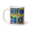 Now 40 Mug Now That’s What I Call 40th Birthday Mug Album Cover