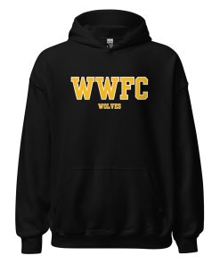 WWFC Hoodie Wolves Wolverhampton Wanders Hoodie Black