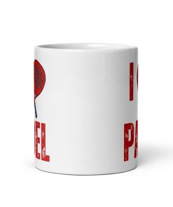 I Love Padel Mug Gift for Padel Players Mug