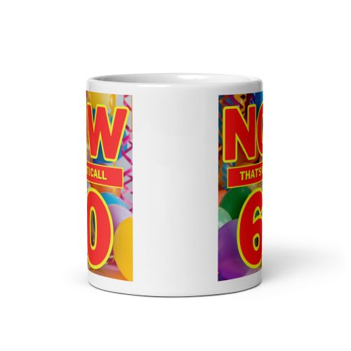 Now 60 Mug Now That’s What I Call 60th Birthday Mug Album Cover