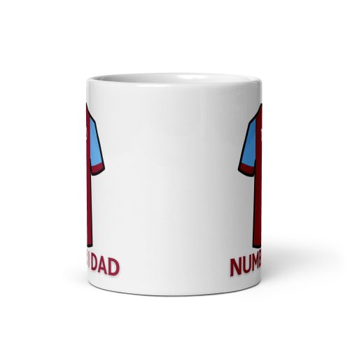 West Ham Utd Number 1 Dad Mug Fathers Day Dad Birthday Mug
