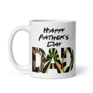 Happy Father’s Day Dad Darts Mug