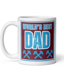 West Ham Dad Mug World’s Best Dad Father’s Day Birthday Mug