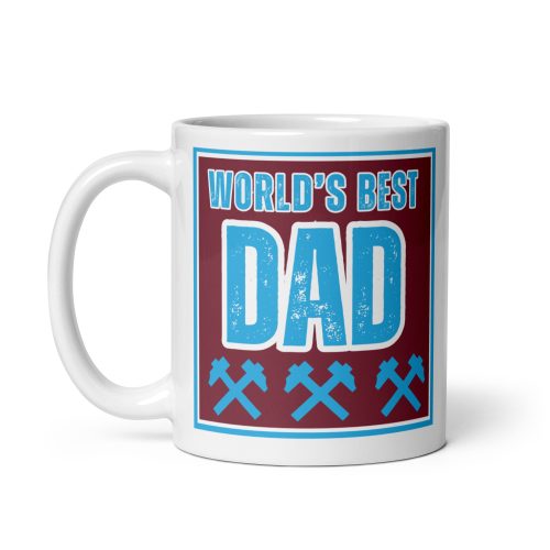 West Ham Dad Mug World’s Best Dad Father’s Day Birthday Mug