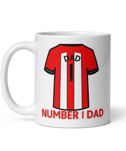 Sheffield United Number 1 Dad Mug Fathers Day Dad Birthday Mug