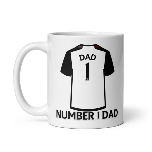 Fulham FC Number 1 Dad Mug Fathers Day Dad Birthday Mug