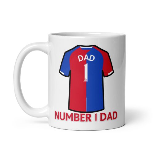 Crystal Palace Number 1 Dad Mug Fathers Day Dad Birthday Mug