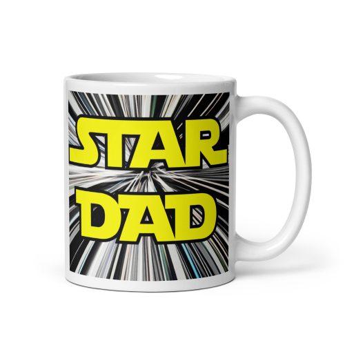 STAR DAD Star Wars Style Mug for Dads