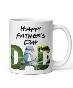 Happy Father’s Day Dad Football Mug