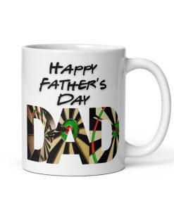 Happy Father’s Day Dad Darts Mug