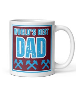 West Ham Dad Mug World’s Best Dad Father’s Day Birthday Mug