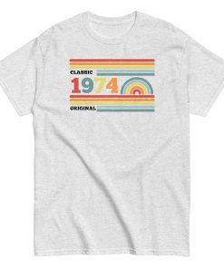 1974 Birthday T-Shirt Classic Original 1974 T-Shirt 50th Present