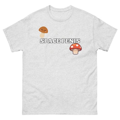 Space Penis T-shirt Mushrooms Inspired by Jeremy Clarkson’s Farm