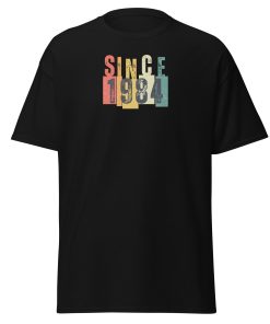 40th Birthday T-shirt Since 1984 T-shirt Gift