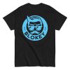Blokey T-shirt logo