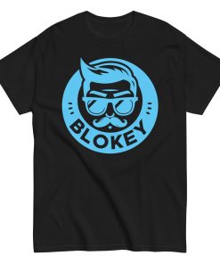 Blokey T-shirt logo