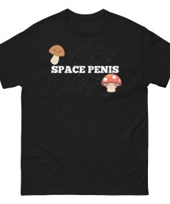 Space Penis T-shirt Mushrooms Inspired by Jeremy Clarkson’s Farm