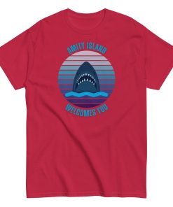 Amity Island Welcomes You Men’s classic t-shirt – Jaws movie t-shirt