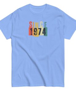 50th Birthday T-shirt Since 1974 T-shirt Gift 1974 Birthday Present