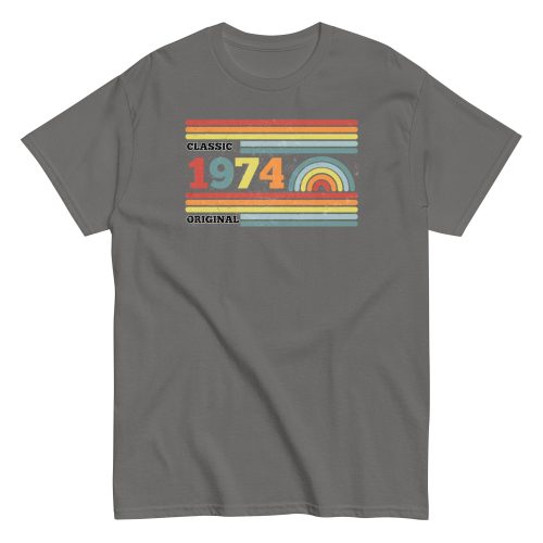 1974 Birthday T-Shirt Classic Original 1974 T-Shirt 50th Present
