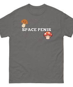 Space Penis T-shirt Mushrooms Inspired by Jeremy Clarkson’s Farm