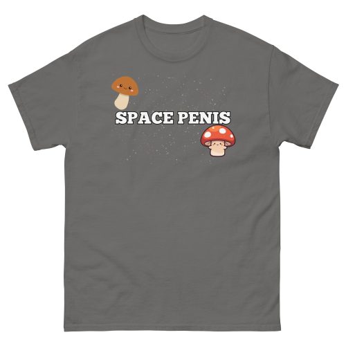 Space Penis T-shirt Mushrooms Inspired by Jeremy Clarkson’s Farm