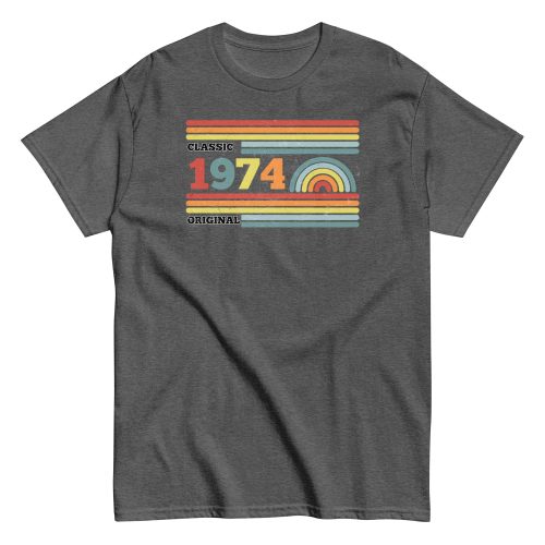 1974 Birthday T-Shirt Classic Original 1974 T-Shirt 50th Present
