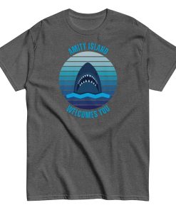 Amity Island Welcomes You Men’s classic t-shirt – Jaws movie t-shirt