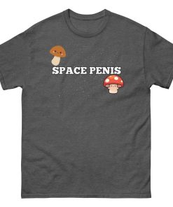 Space Penis T-shirt Mushrooms Inspired by Jeremy Clarkson’s Farm