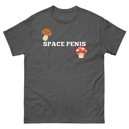 Space Penis T-shirt Mushrooms Inspired by Jeremy Clarkson’s Farm