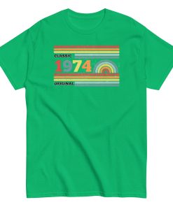 1974 Birthday T-Shirt Classic Original 1974 T-Shirt 50th Present