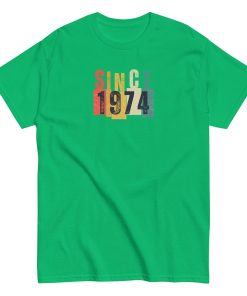 50th Birthday T-shirt Since 1974 T-shirt Gift 1974 Birthday Present