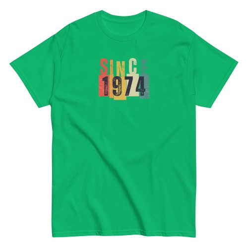 50th Birthday T-shirt Since 1974 T-shirt Gift 1974 Birthday Present
