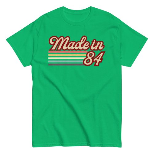 Made In 84 T-Shirt 40th Birthday Gift 1984 T-Shirt