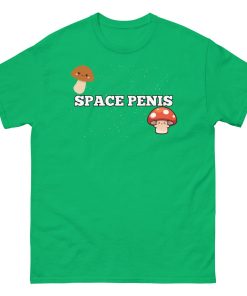 Space Penis T-shirt Mushrooms Inspired by Jeremy Clarkson’s Farm