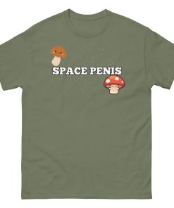 Space Penis T-shirt Mushrooms Inspired by Jeremy Clarkson’s Farm
