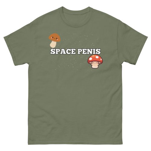 Space Penis T-shirt Mushrooms Inspired by Jeremy Clarkson’s Farm