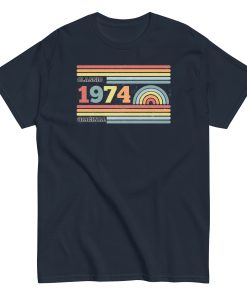 1974 Birthday T-Shirt Classic Original 1974 T-Shirt 50th Present